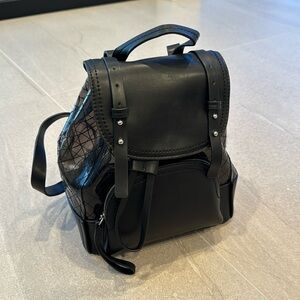 Black backpack